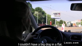Lesbian Car Sex While Driving - Lesbians Playing In The Car While Driving European Oral HQ Mp4 XXX Video