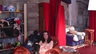 Czech 24yo amateur shows her big boobs at the CASTING