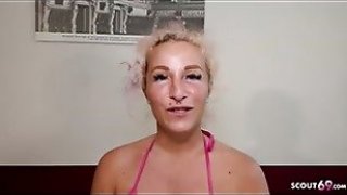 Real german amateur gangbang and bukkake for curvy girl with saggy tits by old guys