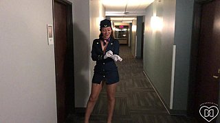 Stewardess nude